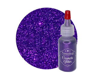Grape Soda - Purple Glitter - 1oz Poofer Bottle - Amerikan Body Art