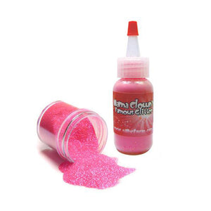 hot pink glitter