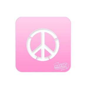 Peace - Pink Power Stencil