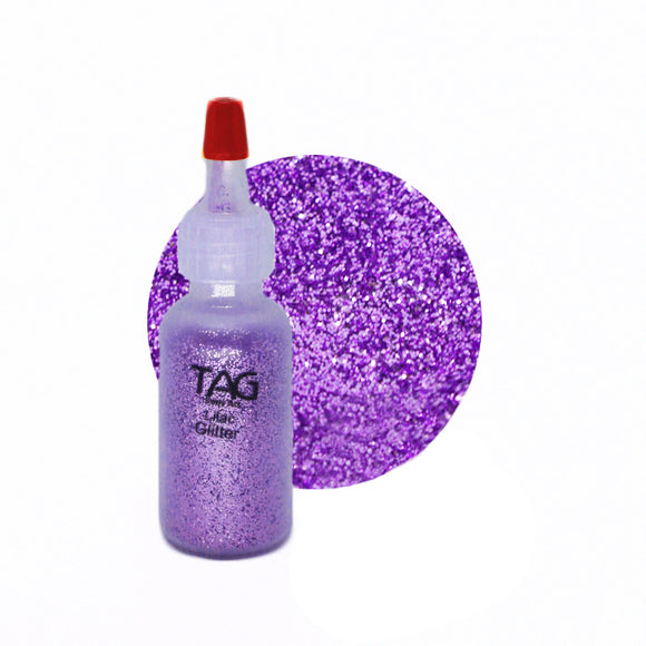 TAG Pure Purple Glitter 15ml (1/2oz)Puffer Bottle