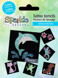 dolphin glitter tattoo