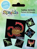 scorpion glitter tattoo