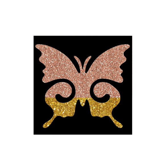 Butterfly- Glitter Tattoo Stencil - 1pc