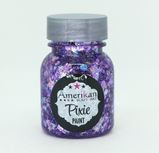 purple chunky glitter 