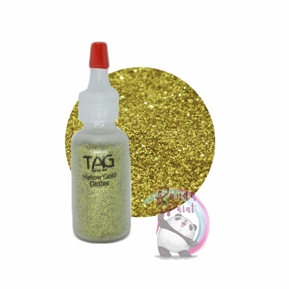 TAG Yellow Gold Glitter 15ml (12g) Puffer Bottle