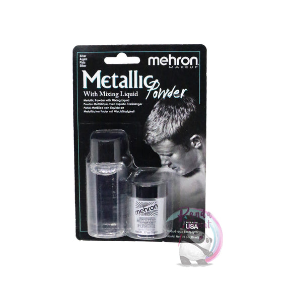 mehron metallic mixing silver