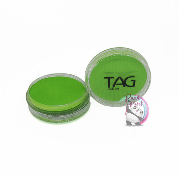 tag green face paint