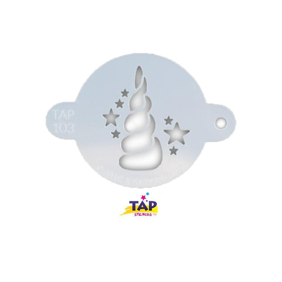 Beginner unicorn face paint