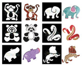 Zoo Glitter Tattoo